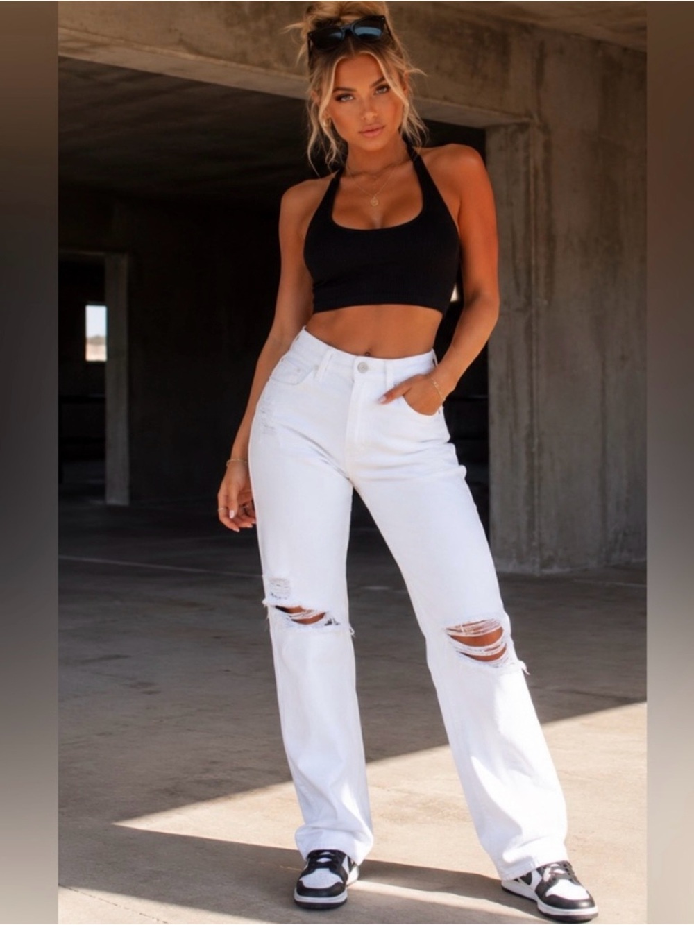 Hollister Ultra High Rise Dad Jeans NWT
